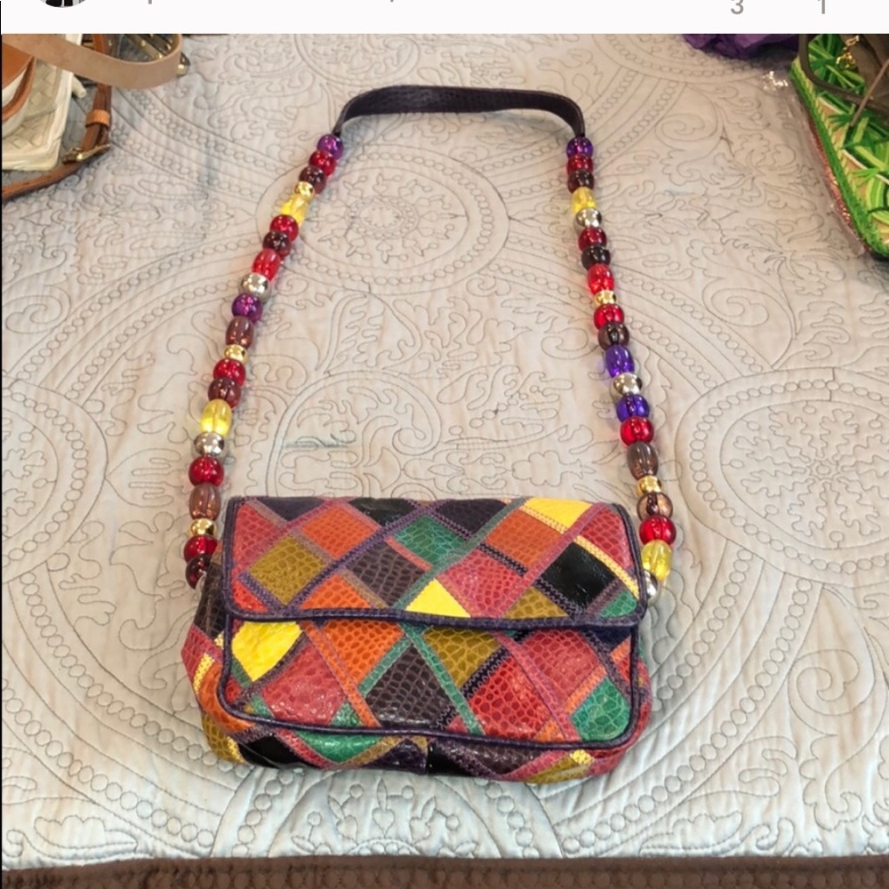 DILLARDS genuine leather bag